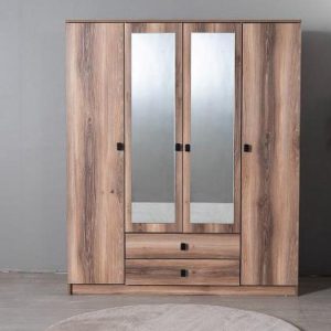 SAFİR 4 KAPILI GARDROP
