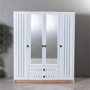 ÇİZGİ 4 KAPILI GARDROP